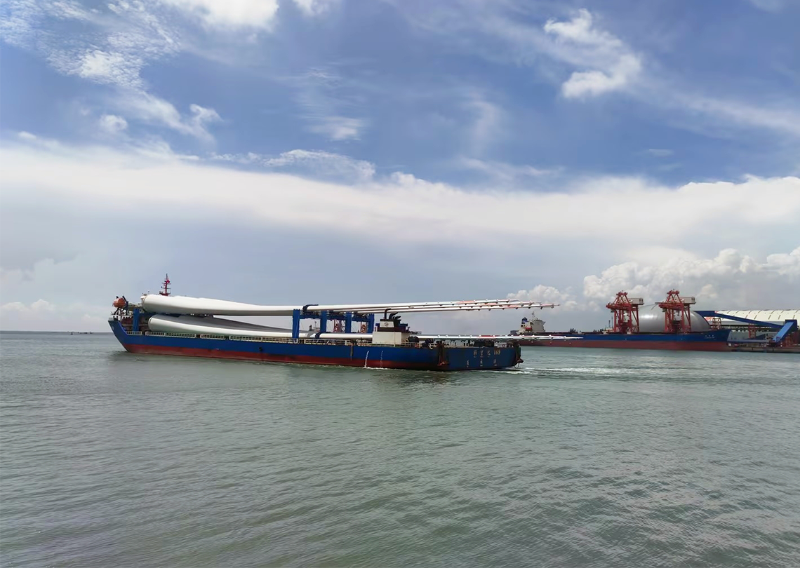 中广核惠州海上风电项目叶片运输项目